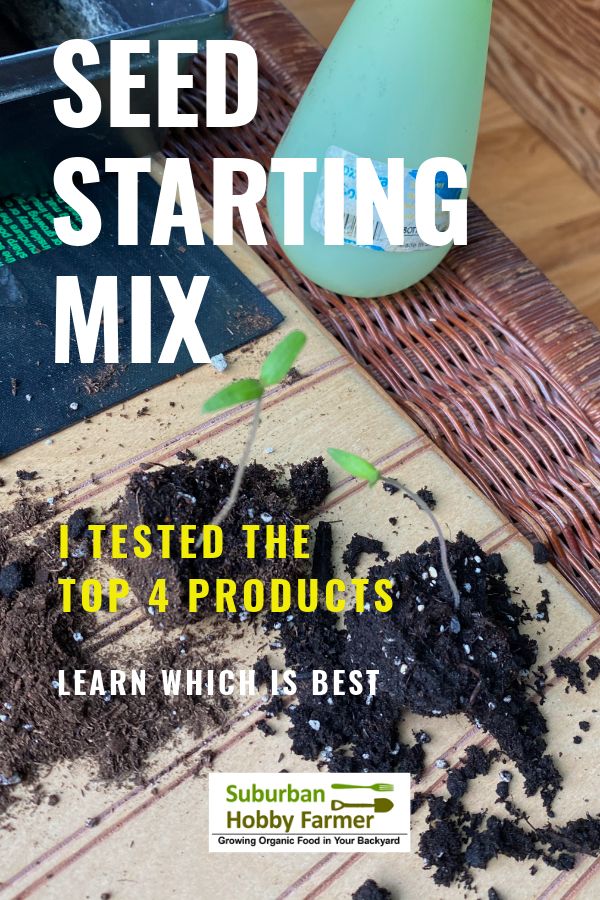 Seed Starting Mix Test