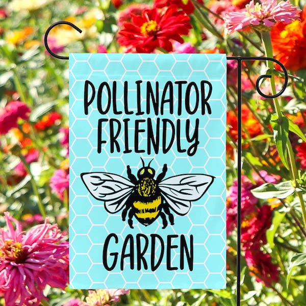 Pollinator Friendly Garden Banner
